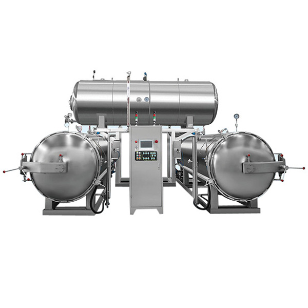 多锅�q�串联水���式杀菌锅